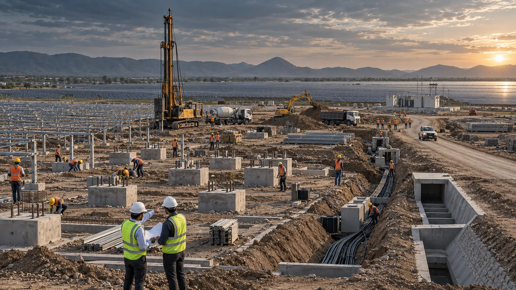 Why Civil Infrastructure Is Critical to Large-Scale Solar Projects